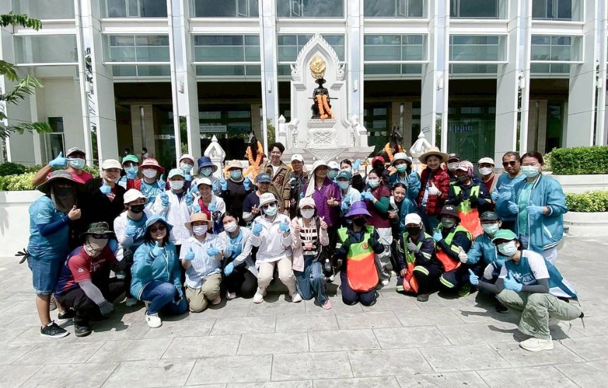 โรงพยาบาลนครธน จัดกิจกรรมขยะกำพร้าสัญจร ครั้งที่ 41